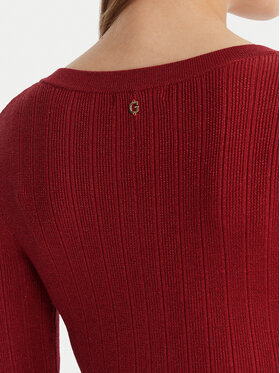 Guess Guess Трикотажна сукня W6RK02 Z3700 Червоний Regular Fit