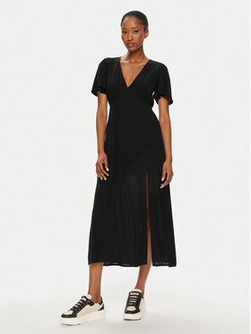 Billabong Billabong Ежедневна рокля Jet Set EBJWD00134 Черен Regular Fit
