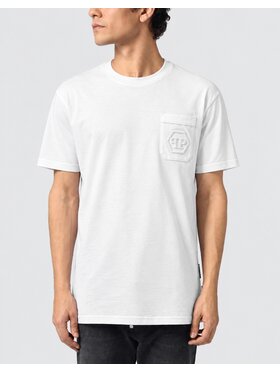 PHILIPP PLEIN PHILIPP PLEIN Tričko 31311 Biela Regular Fit