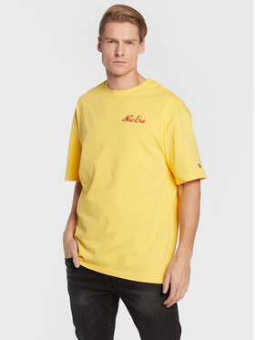 New Era New Era Tricou Food Graphic 60284764 Galben Oversize