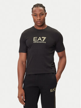 EA7 Emporio Armani EA7 Emporio Armani T-shirt 7M000667 AF13739 UC001 Crna Slim Fit