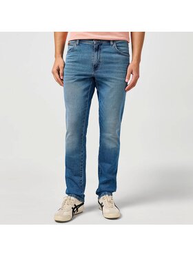 Wrangler Wrangler Jeansy TEXAS SLIM Niebieski Regular Fit