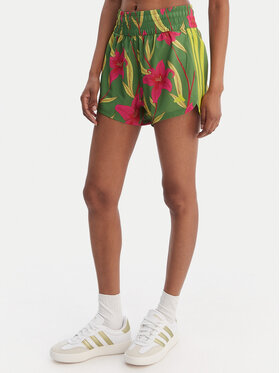 adidas adidas Sport rövidnadrág Farm Rio Pacer KD4624 Zöld Loose Fit