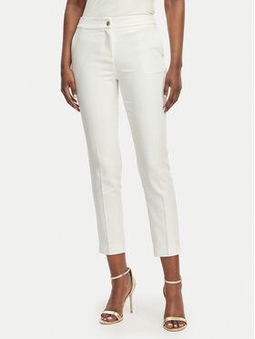 Morgan Morgan Stoffhose 222-PLIME.F Weiß Regular Fit