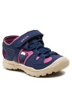 Geox Sandali J Vaniett Girl J456AB 015CE C4268 M Mornarsko Modra