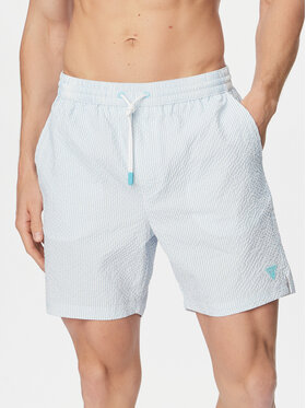 Guess Guess Szorty kąpielowe F6GT11 WN342 Niebieski jasny Regular Fit