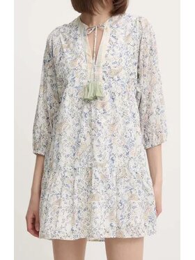 Pepe Jeans Pepe Jeans Sukienka codzienna PL953563 814 Biały Regular Fit