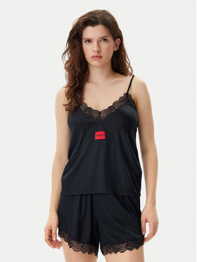 HUGO HUGO Pyžamový top Red Label 50531653 Čierna Regular Fit