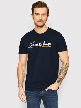 Jack&Jones Jack&Jones T-Shirt Tons 12205107 Tmavomodrá Regular Fit