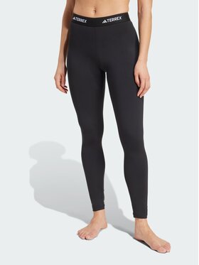 adidas adidas Bielizna termoaktywna dolna Multi Synthetic Base Layer Czarny