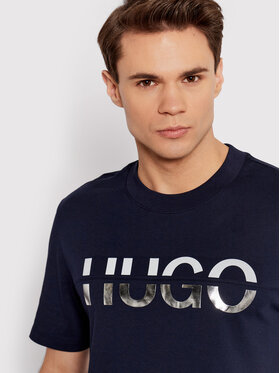 Hugo Hugo T-shirt Denghis 50466496 Tamnoplava Regular Fit