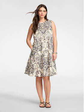 Elena Mirò Elena Mirò Sukienka codzienna 7000P000305N001 Czarny A-Line Fit