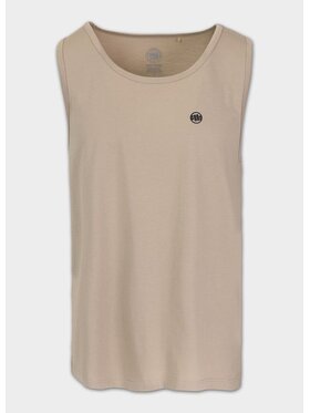 PITBULL PITBULL Tank top Coolmax SCOTT Beżowy Regular Fit