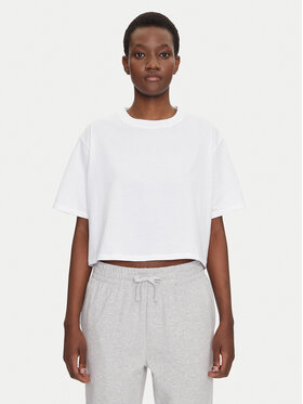Under Armour Under Armour T-särk Rival 1389721 Valge Loose Fit