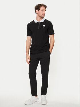 KARL LAGERFELD Polo 745025 542224 Crna Regular Fit