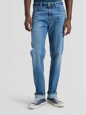 Lee Lee Jeansy WEST Niebieski Loose Fit
