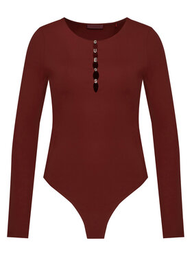 Guess Guess Bodijs W6BP21 K6256 Bordo Slim Fit