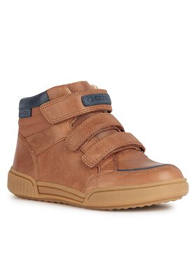 Geox Geox Sneakersy J Poseido Boy J16BCB 0CLFU C6N4E S Brązowy