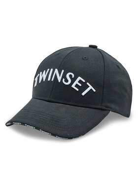 TWINSET TWINSET Kapa s šiltom 231TO5032 Črna