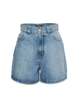 La Mania La Mania Szorty jeansowe CARLINE Niebieski Classic Fit