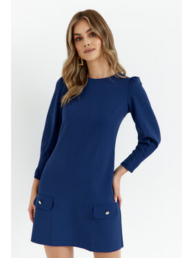 Makover Makover Sukienka wieczorowa K148 Granatowy Ladies Fit