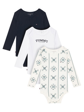 Tommy Hilfiger Tommy Hilfiger Set di body per bambini Monotype KN0KN02198 Multicolore