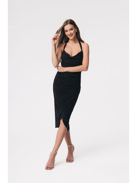 Aurora Aurora Koktejlové šaty Layla Černá Feminine Fit