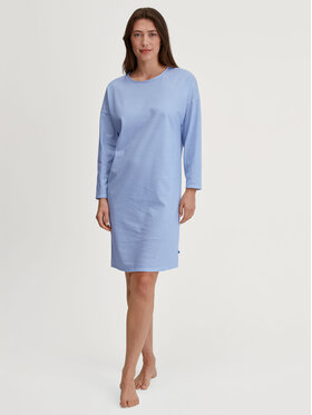 Calida Calida Nočná košeľa 36152 Modrá Comfortable Fit