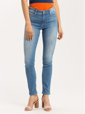 Cross Jeans Cross Jeans Jeansy P 489-163 Niebieski Slim Fit