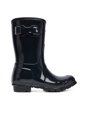 Hunter Hunter Гумени ботуши Org Short Gloss WFS1000RGL Тъмносин