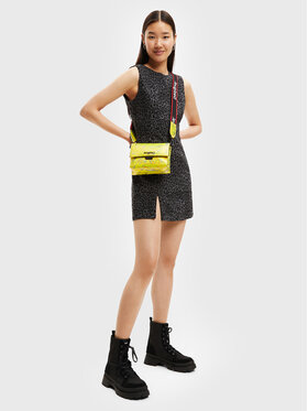 Desigual Desigual Kasdieninė suknelė Meysins 22WWVW28 Pilka Slim Fit