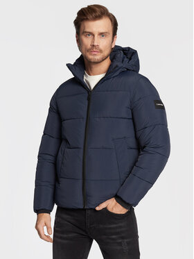 Calvin Klein Calvin Klein Μπουφάν χειμωνιάτικο K10K110336 Σκούρο μπλε Regular Fit