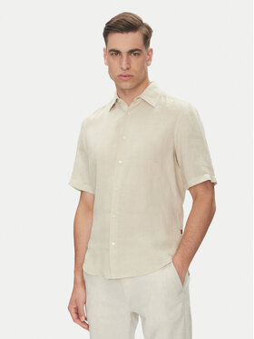 BOSS BOSS Риза 50537382 Бежов Regular Fit