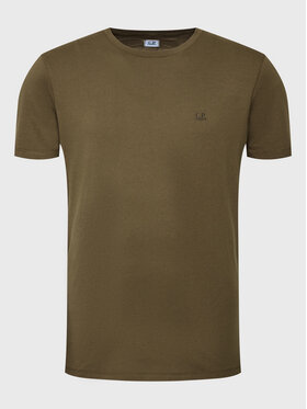 C.P. Company C.P. Company T-Shirt 13CMTS044A005100W Zielony Regular Fit