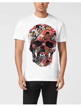 PHILIPP PLEIN PHILIPP PLEIN T-shirt 26175 Bianco Regular Fit