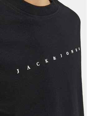 Jack&Jones Junior T-shirt Star 12237435 Crna Relaxed Fit