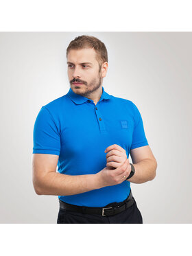 BOSS Boss T-Shirt 50472668-465_M Niebieski Regular Fit