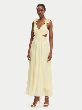 Morgan Morgan Abendkleid 251-RISSAL Gelb Regular Fit