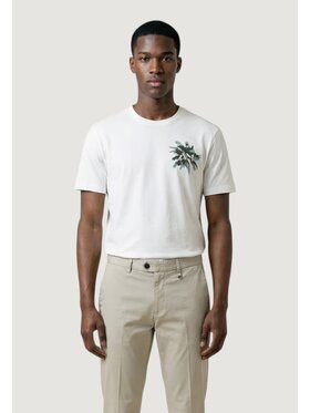 Antony Morato Antony Morato T-Shirt REGULAR FIT WITH PRINT Λευκό Regular Fit