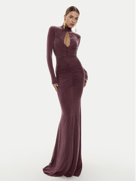 Elisabetta Franchi Elisabetta Franchi Vakarinė suknelė AB-616-46E2-V800 Vyšninė Slim Fit