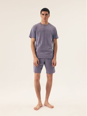 Henderson Henderson Piżama 42626 Granatowy Regular Fit