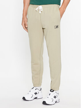 New Balance New Balance Melegítő alsó NB Essentials Sweatpant MP33509 Zöld Regular Fit