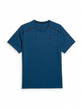 4F 4F Koszulka techniczna active Granatowy Regular Fit
