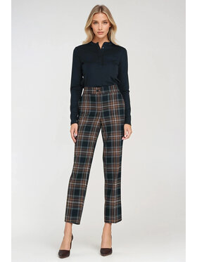 NIFE NIFE Dámské kalhoty SD123 Tmavomodrá Authentic Slim Fit