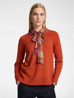 Elena Mirò Elena Mirò Sweter M022Z000782N017 Pomarańczowy Regular Fit