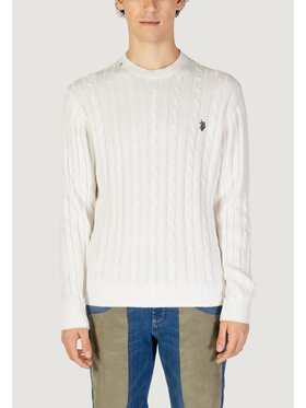 U.S. Polo Assn. U.S. Polo Assn. Sweter US40 173005 Biały To Fit