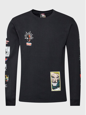HUF HUF Longsleeve MARVEL Spidey Sense TS02054 Schwarz Regular Fit