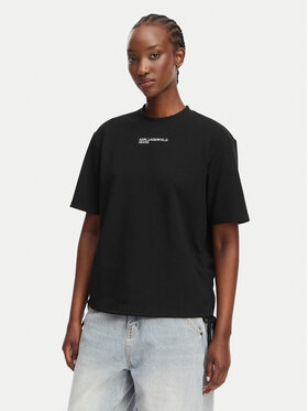 Karl Lagerfeld Jeans Karl Lagerfeld Jeans T-Shirt B2W17074 Μαύρο Regular Fit