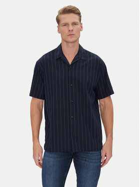 Jack&Jones Jack&Jones Koszula Luke 12271099 Granatowy Relaxed Fit