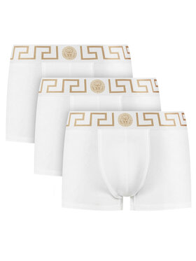Versace Versace Set di 3 boxer AU10326 Bianco